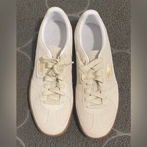 Puma palermo men beige size 9.5